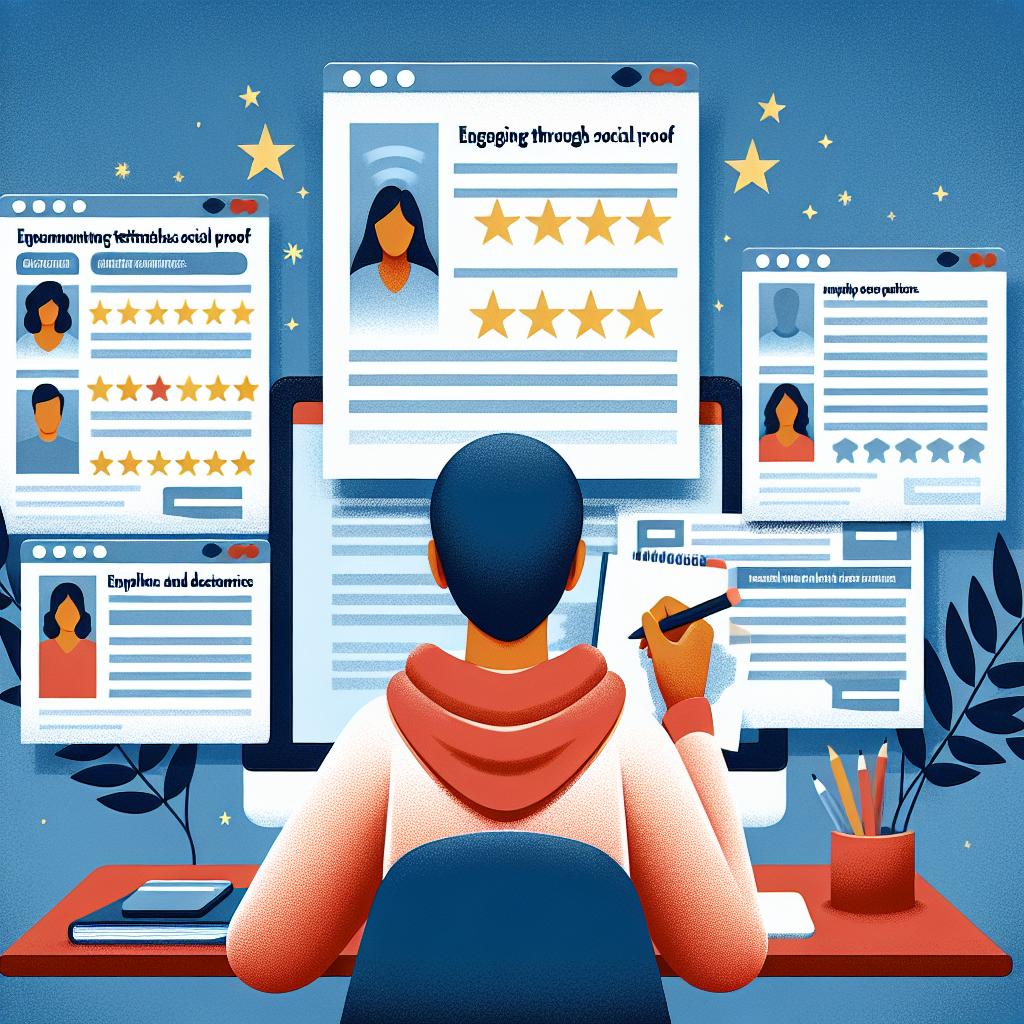 Engaging Through Social Proof: Building Trust with Testimonials‌ and‌ Reviews