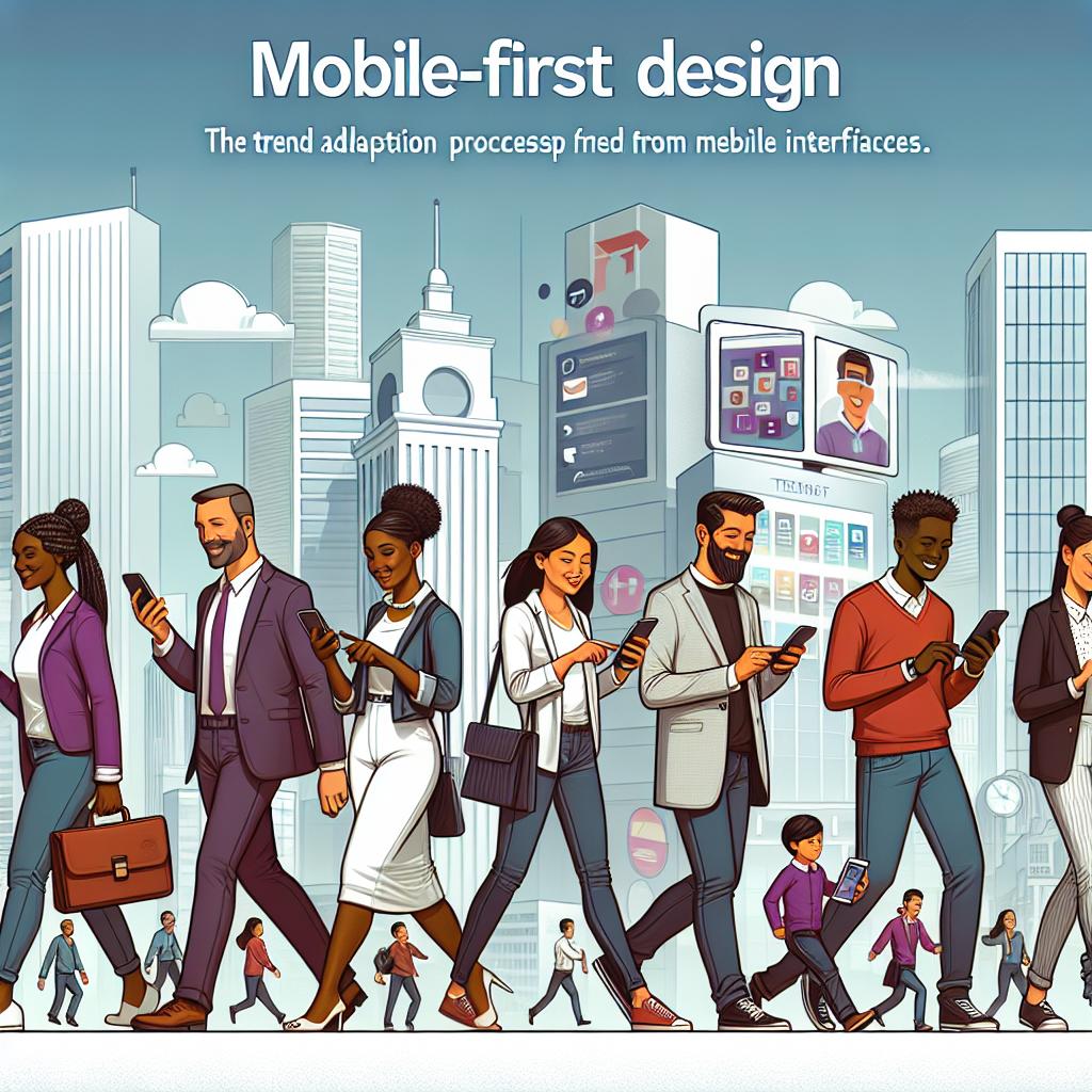 Mobile-First Design: Adapting Trends for On-the-Go Users