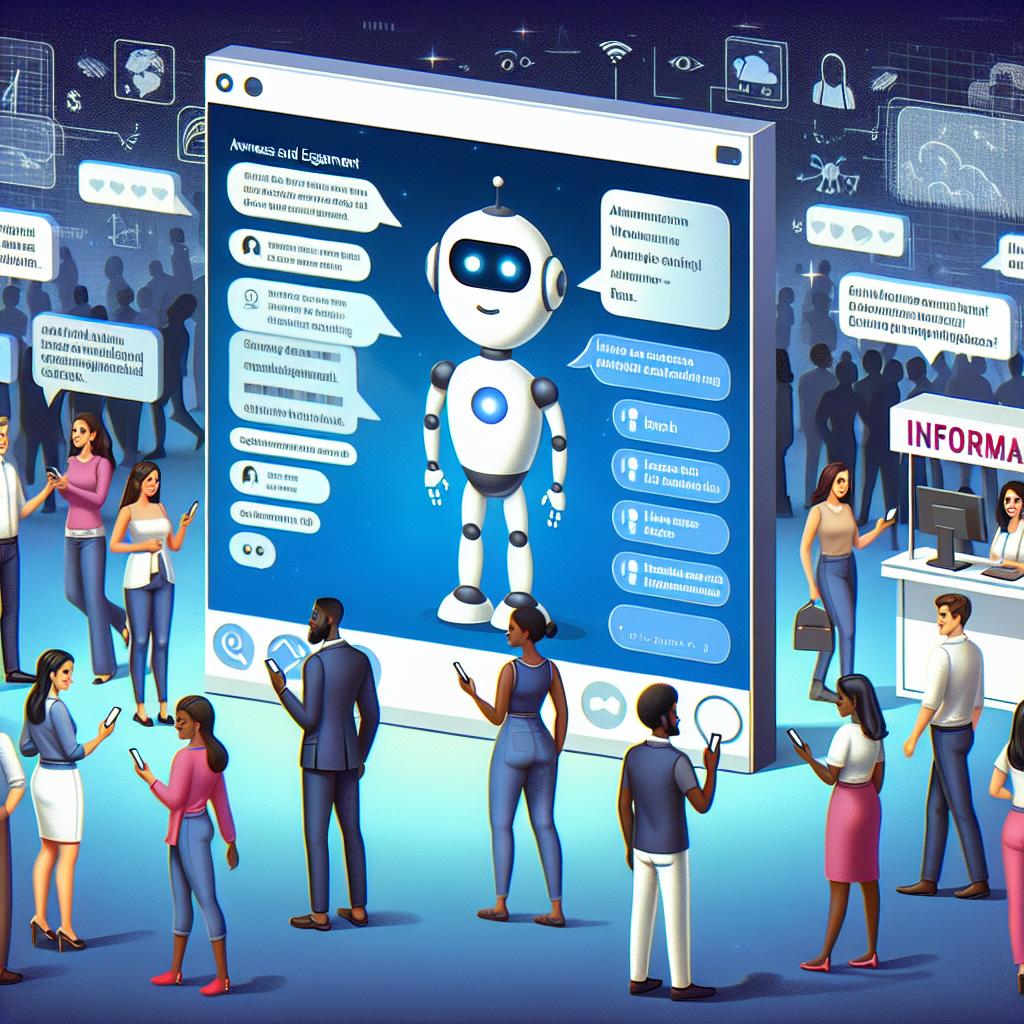 Spreading the Word: Leveraging Chatbots for Awareness and Engagement