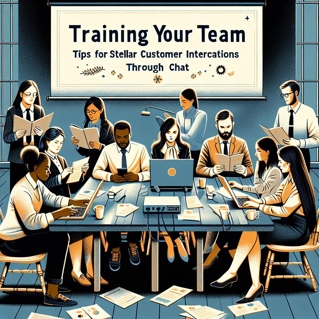 Training⁤ Your Team: Tips for Stellar⁢ Customer Interactions Through Chat