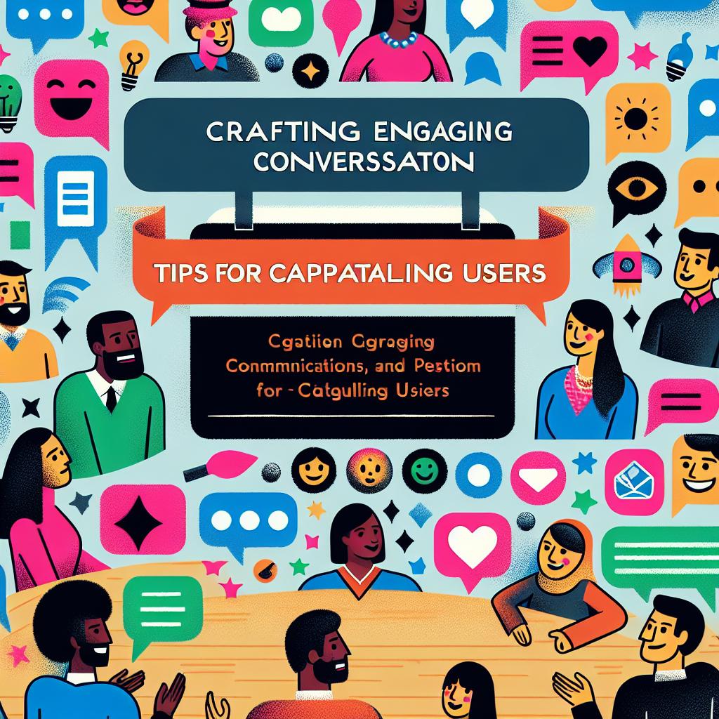 Crafting ⁢Engaging⁣ Conversations: Tips for Captivating‍ Users